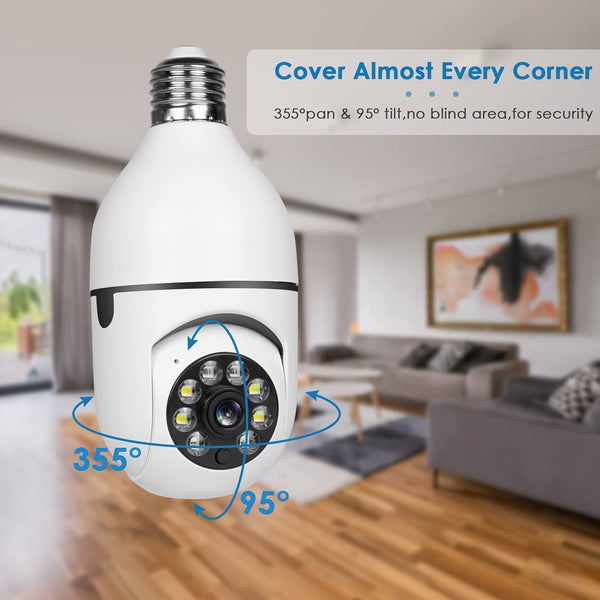 WiFi Home Bulb Camera System