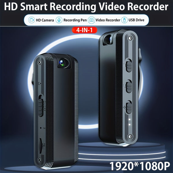 4-IN-1 Smart Body Camera HD 1080P Intelligent Camera