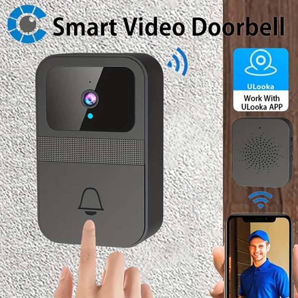1pcs Wireless Doorbell Camera Intelligent Visual Doorbell