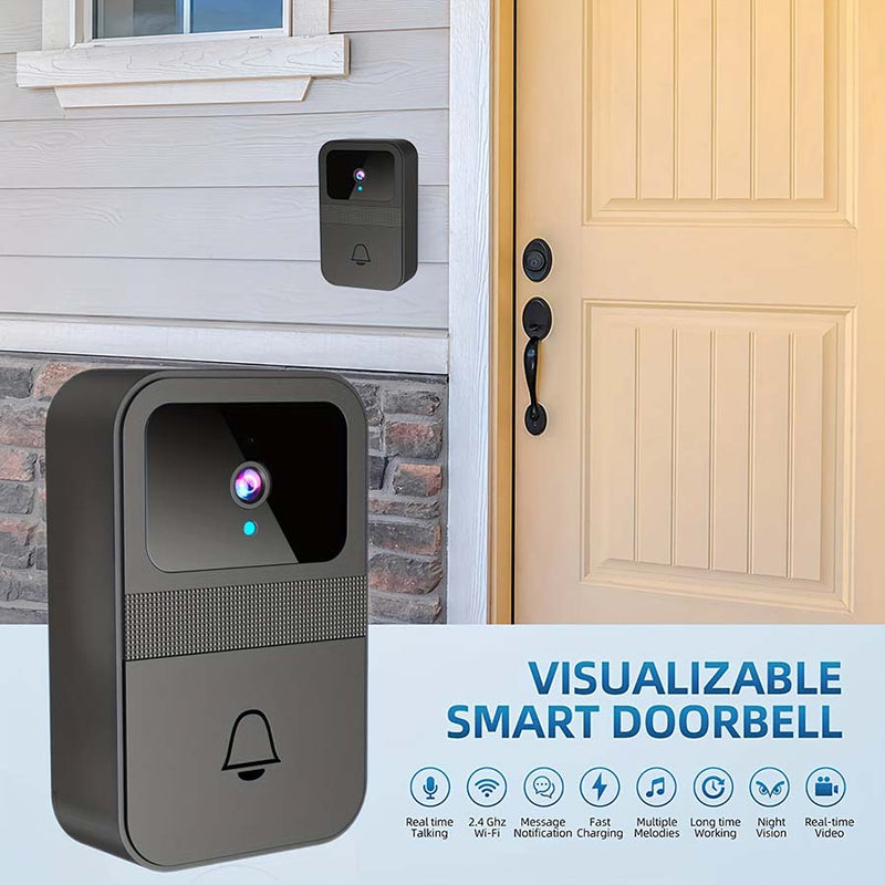 1pcs Wireless Doorbell Camera Intelligent Visual Doorbell