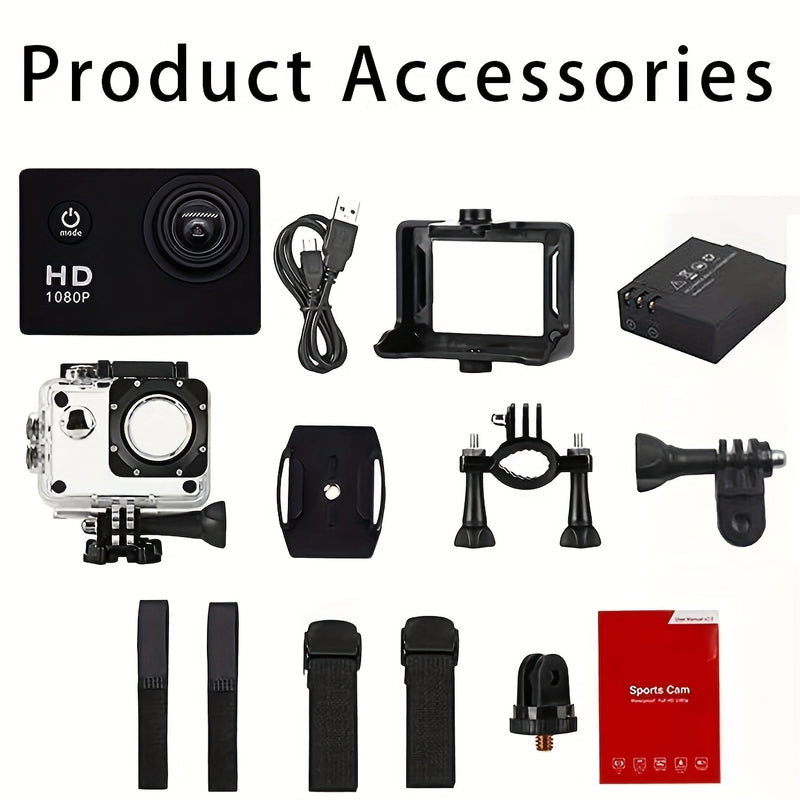 Ultra HD Underwater Action Camera 140 Degree Wide Angle Waterproof Camera WIFI Camera