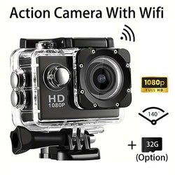 Ultra HD Underwater Action Camera 140 Degree Wide Angle Waterproof Camera WIFI Camera