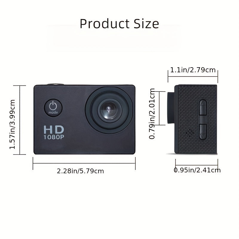 Ultra HD Underwater Action Camera 140 Degree Wide Angle Waterproof Camera WIFI Camera