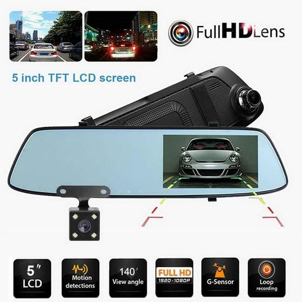 Digital Rear View Mirror Dash Cam