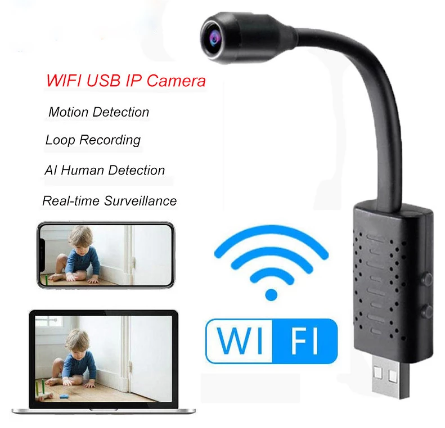 Security Camera 4K Wireless Hidden