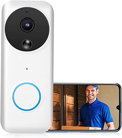 Wireless Camera Doorbell with Chime