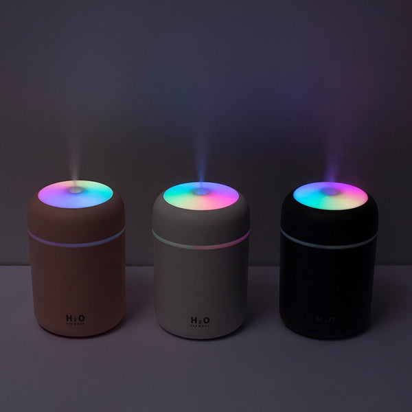Colorful Cool Mini Humidifiers with LED Night Light