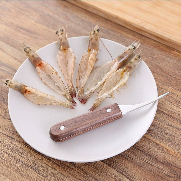 Stainless Steel Multi-function Open Shrimp Back Household Tool