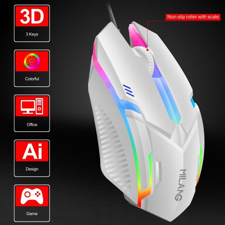 7 Color Backlight Gaming Mouse