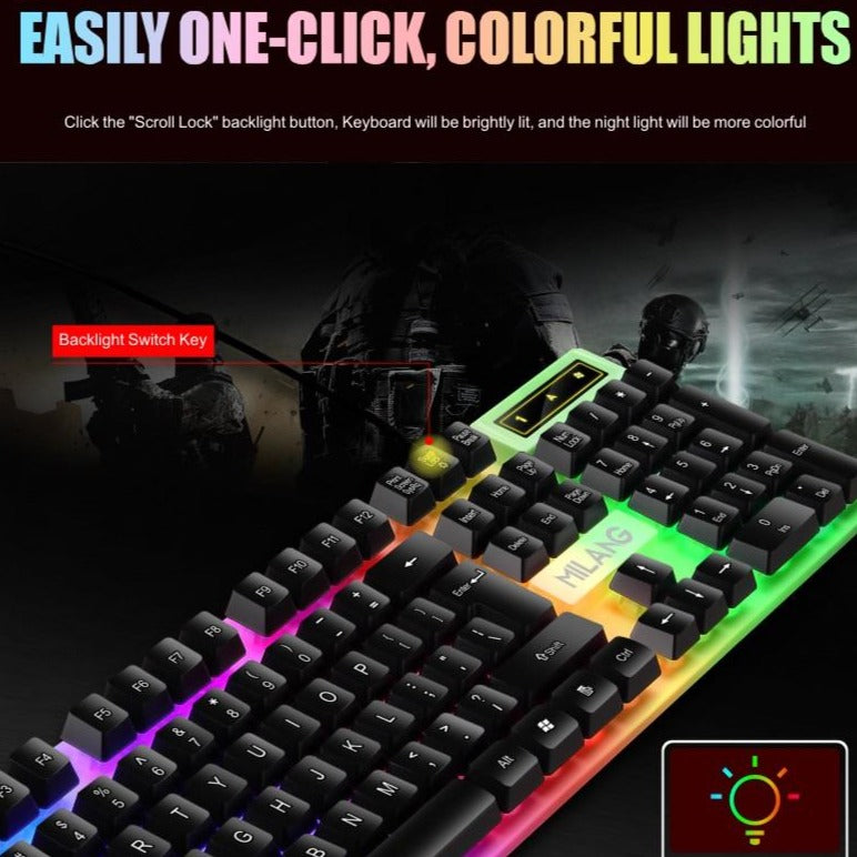 Gaming Keyboard and Mouse Combo