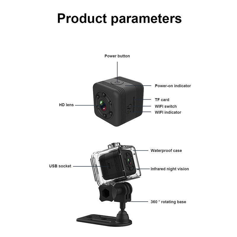 Waterproof Sports Action Camera Kit