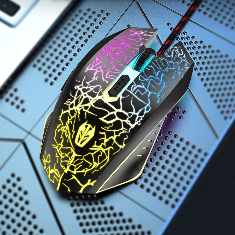 Rechargeable Computer Mouse Mice with Colorful LED Lights