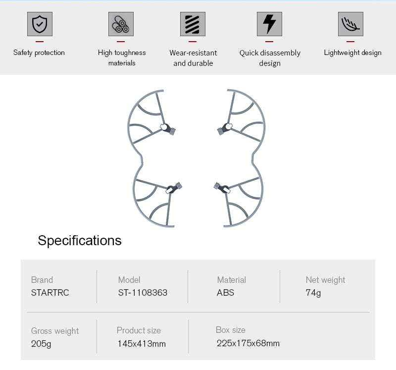 Startrc Blade Protection Collision Ring